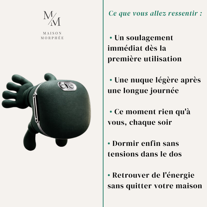 Soulager tensions cervicales massage shiatsu maison