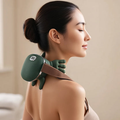 Masseur nuque dos shiatsu chauffant utilisation quotidienne